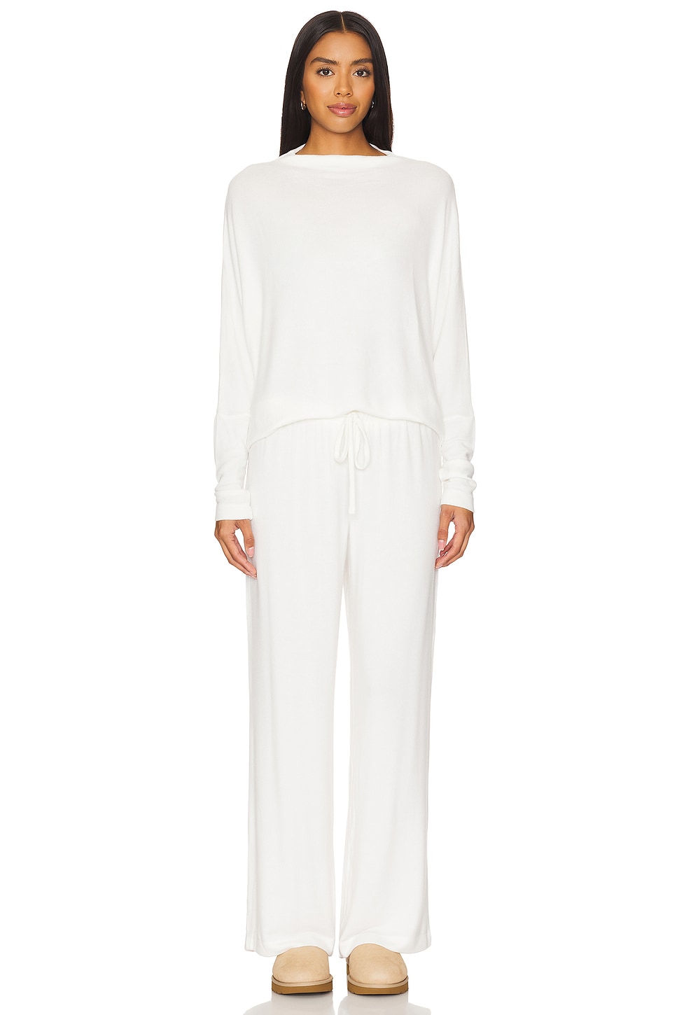eberjey Cozy Time Wide Leg Pant