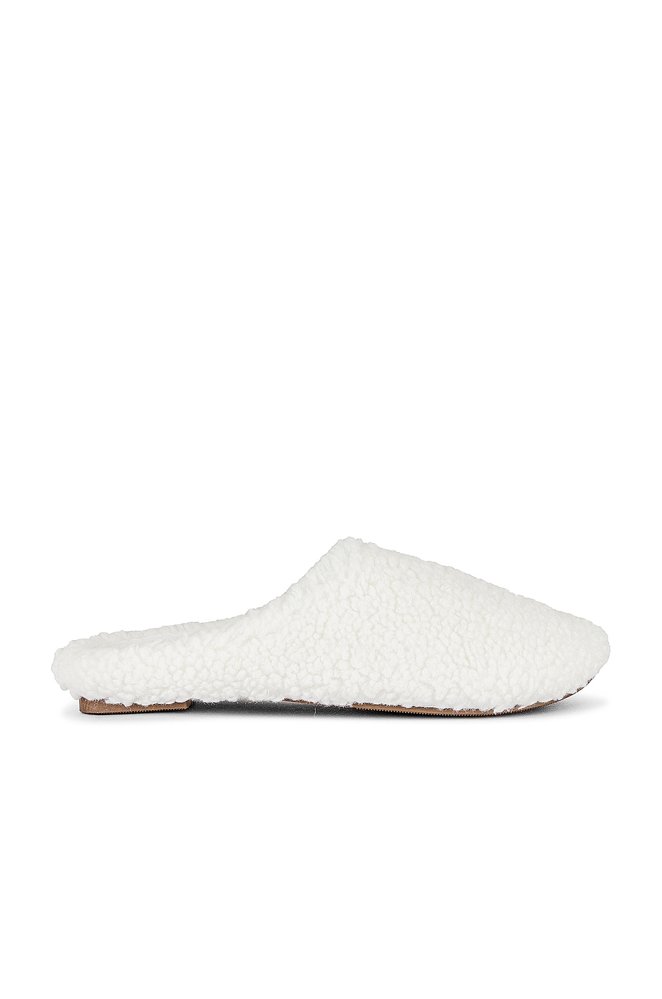 Image 1 of The Sherpa Slipper in Ivory