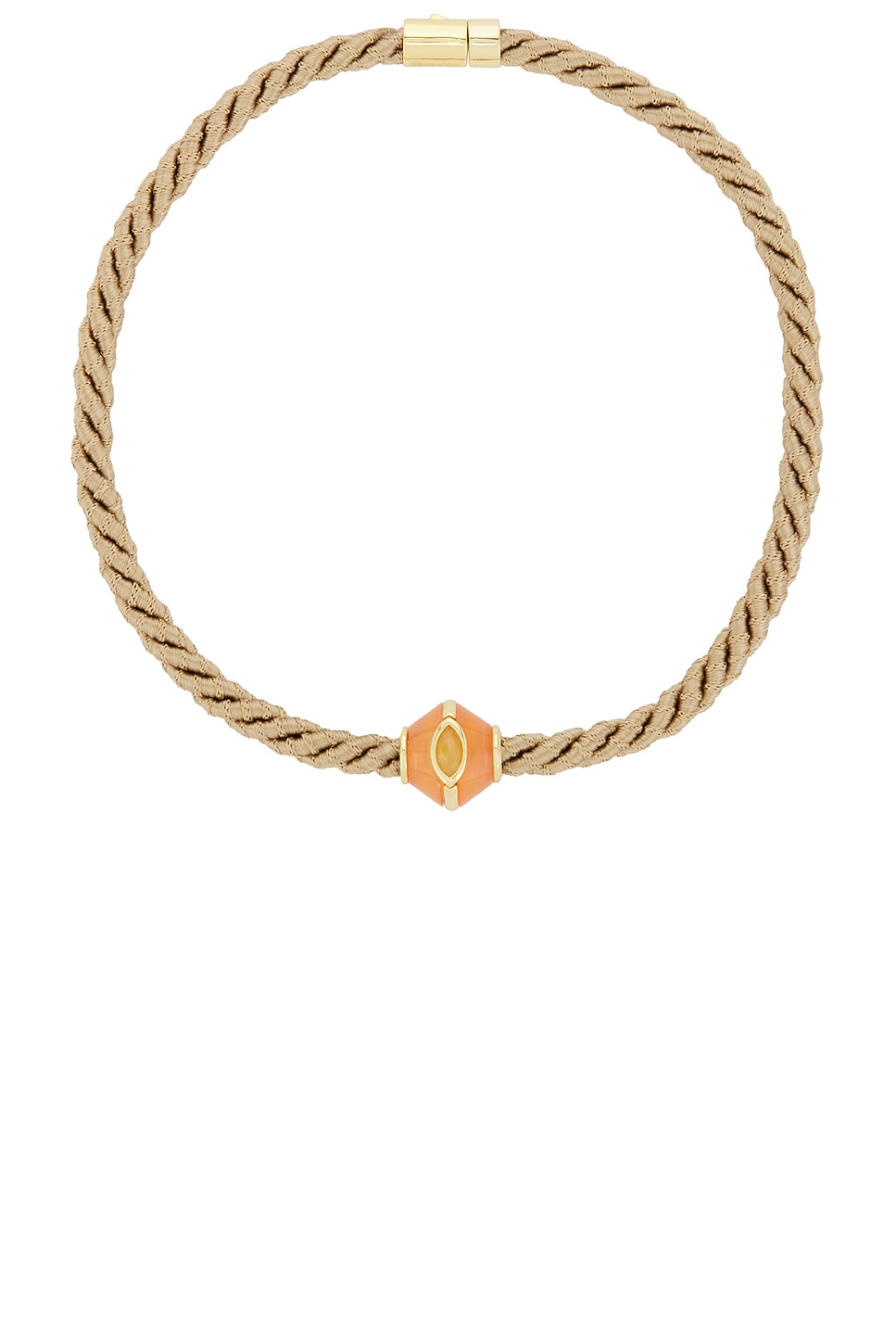 Marquise Inlaid Honeycomb Pendant