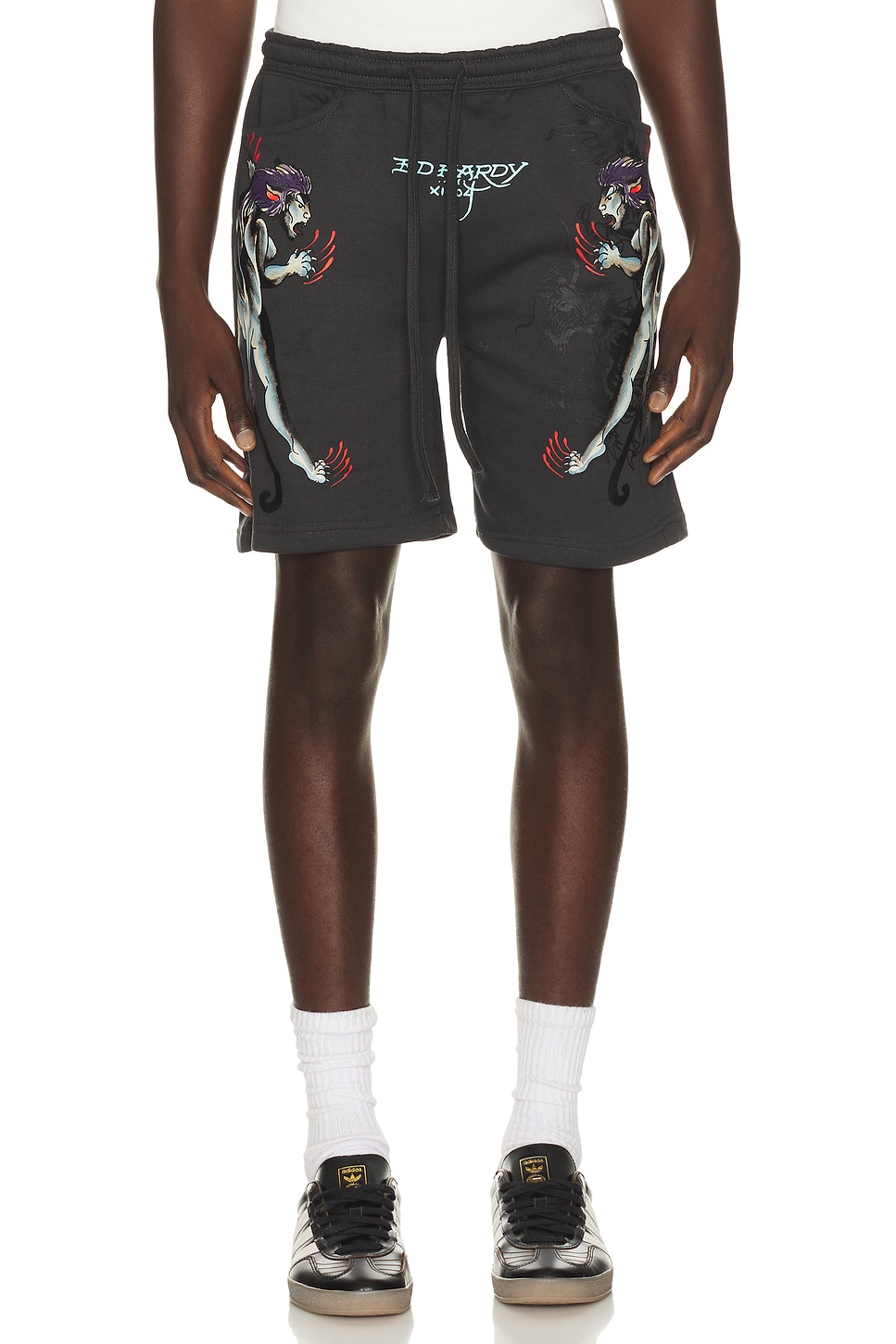 Ed Hardy PANTERA ショートパンツ - Dark Grey | REVOLVE