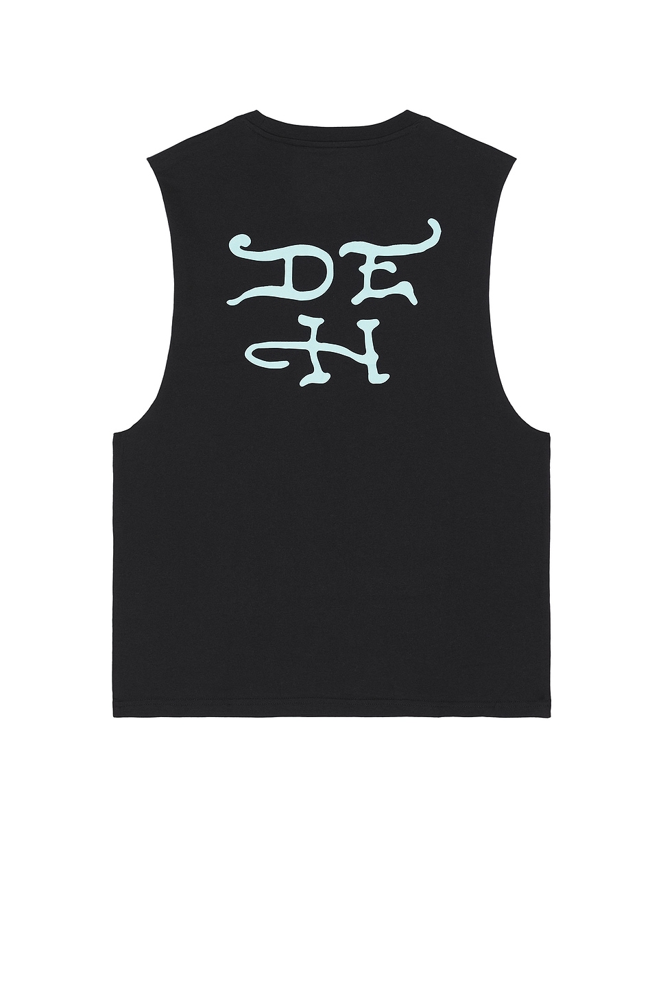 Skull Tophat Cutoff Tee - Thumbnail 2