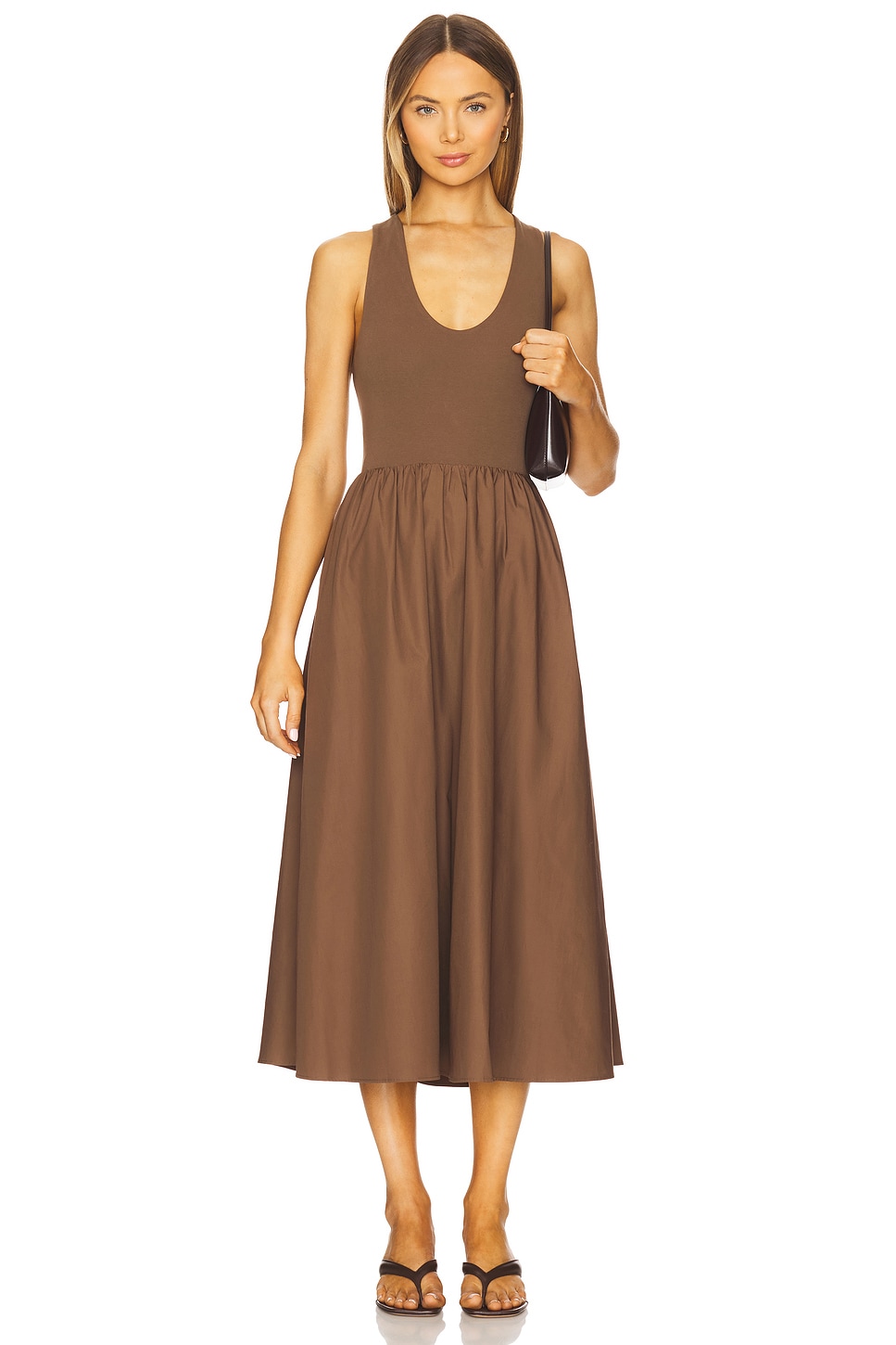 knee length dresses for ladies audrey midi dress main image 1