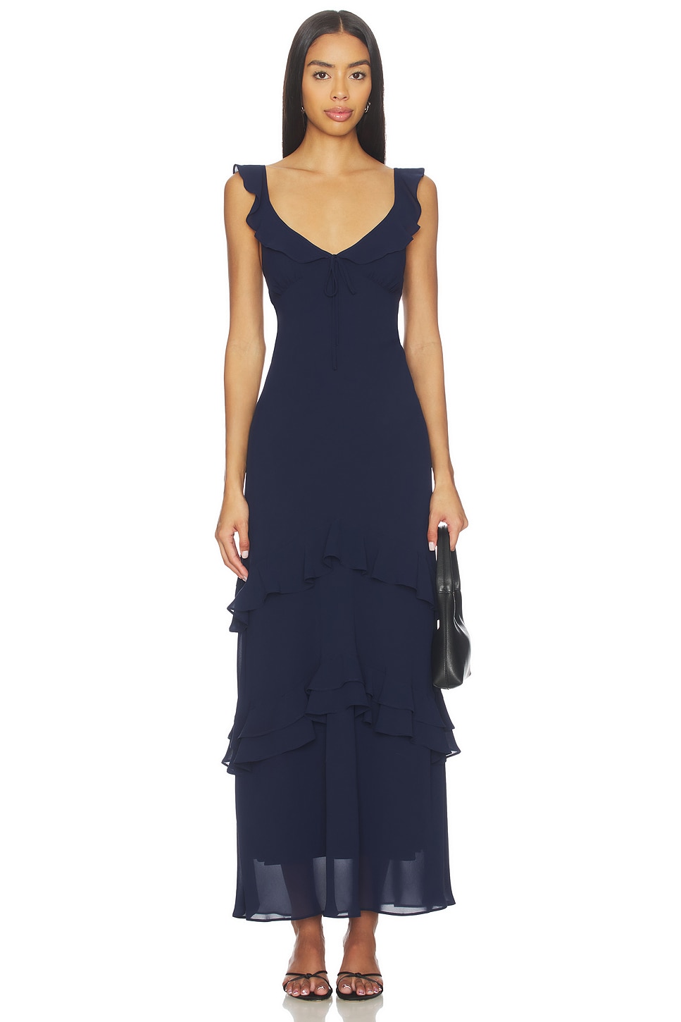 Elodie the Label Zosia Dress in Navy | REVOLVE