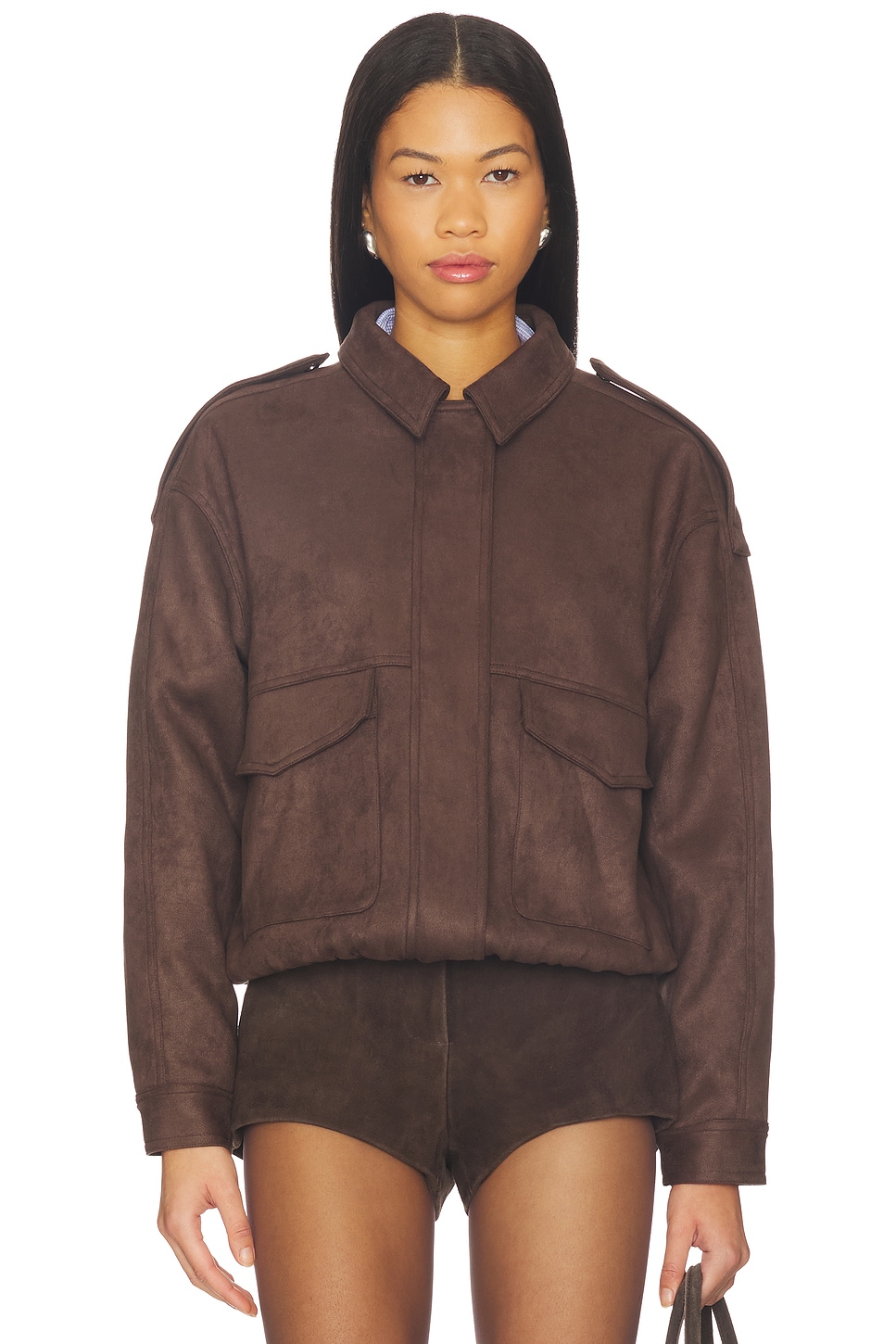 Elodie the Label Elio Vegan Suede Jacket