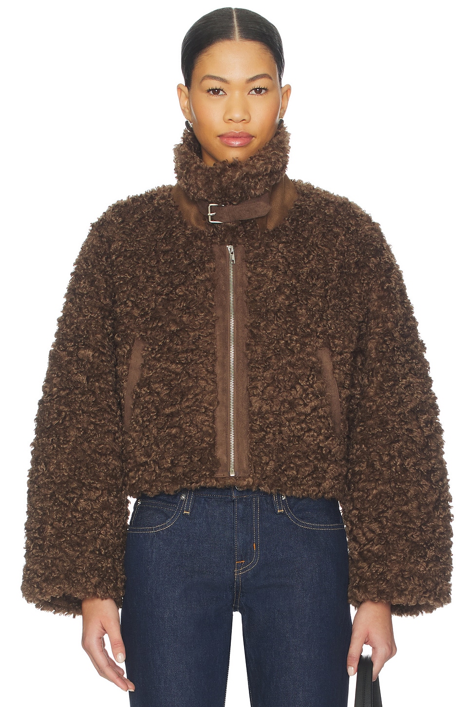 Rio Faux Fur Jacket - thumbnail 3