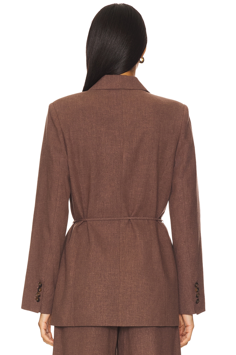 Dion Linen Blazer - Thumbnail 3
