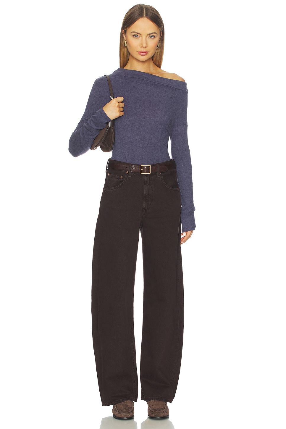 Elodie the Label Elodie Emma Top in Blue | REVOLVE