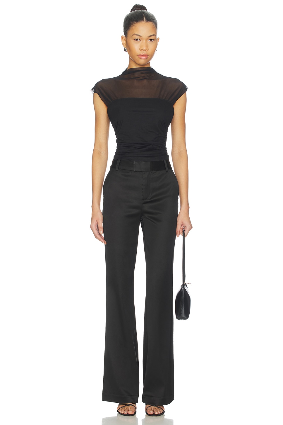 Elodie the Label Lana Top in Black | REVOLVE