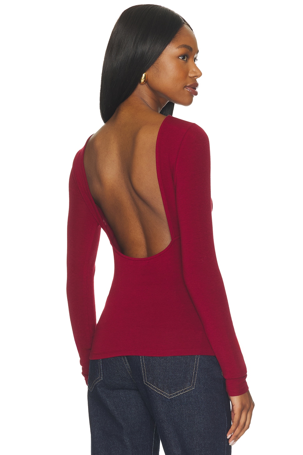 Elodie the Label Odette Scoop Back Top