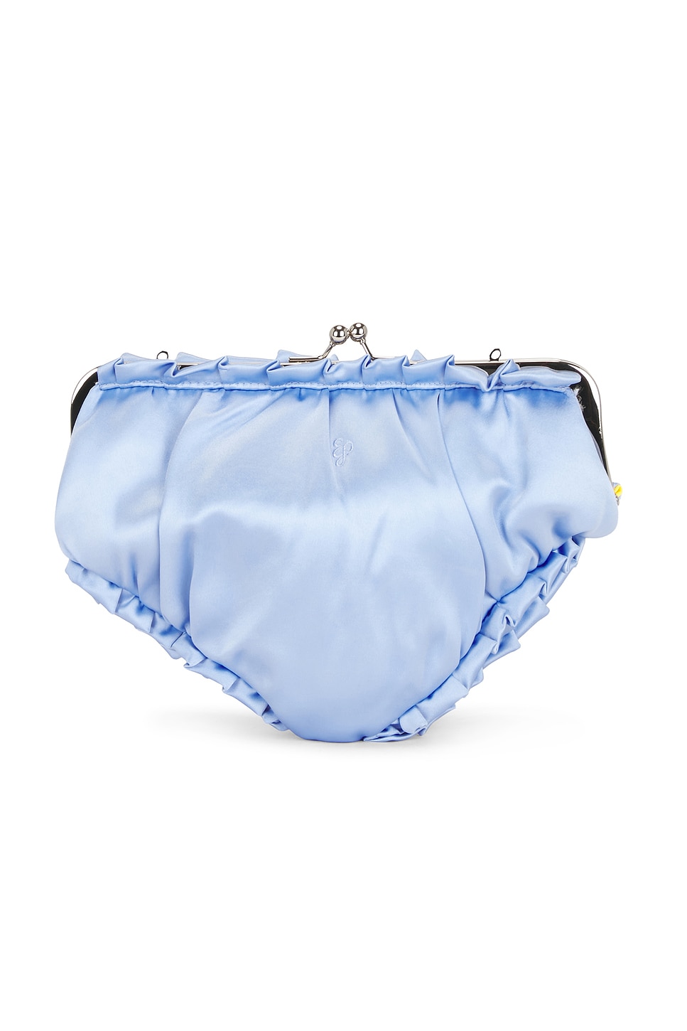 Edie Parker Cheeky Collection Satin Undie Clutch
