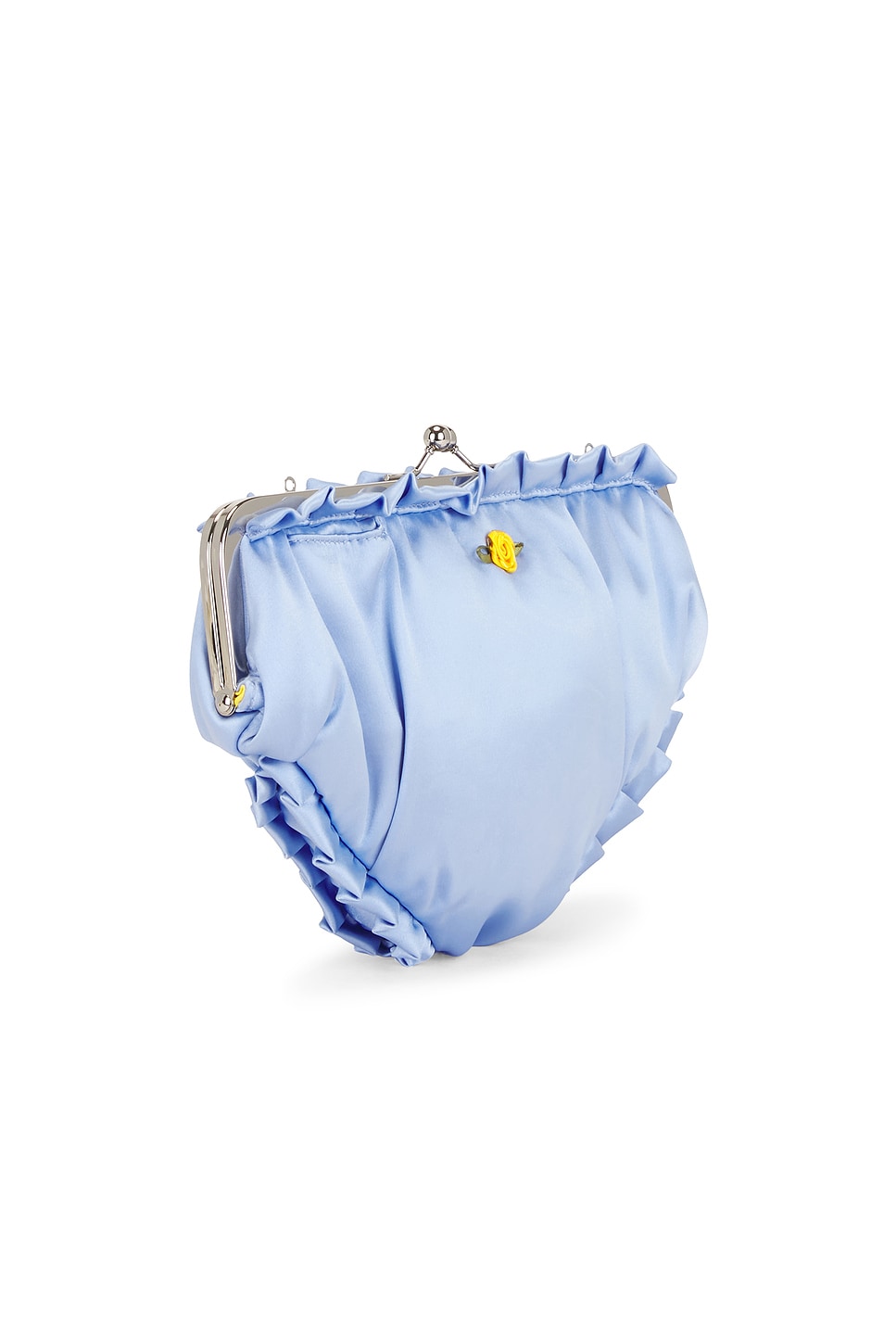 Edie Parker Cheeky Collection Satin Undie Clutch