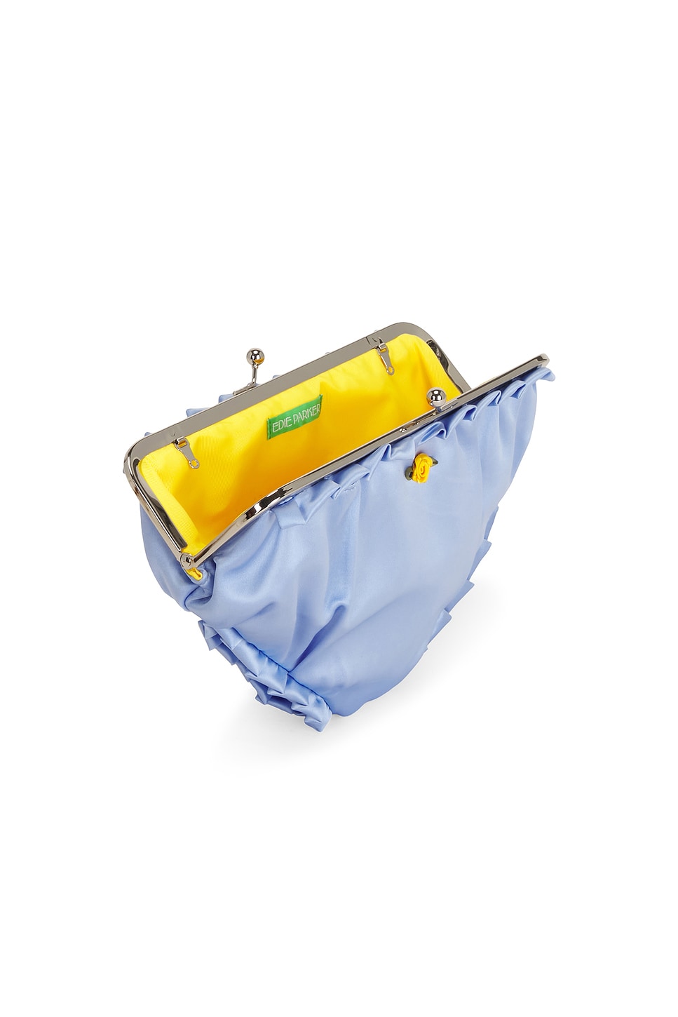 Edie Parker Cheeky Collection Satin Undie Clutch