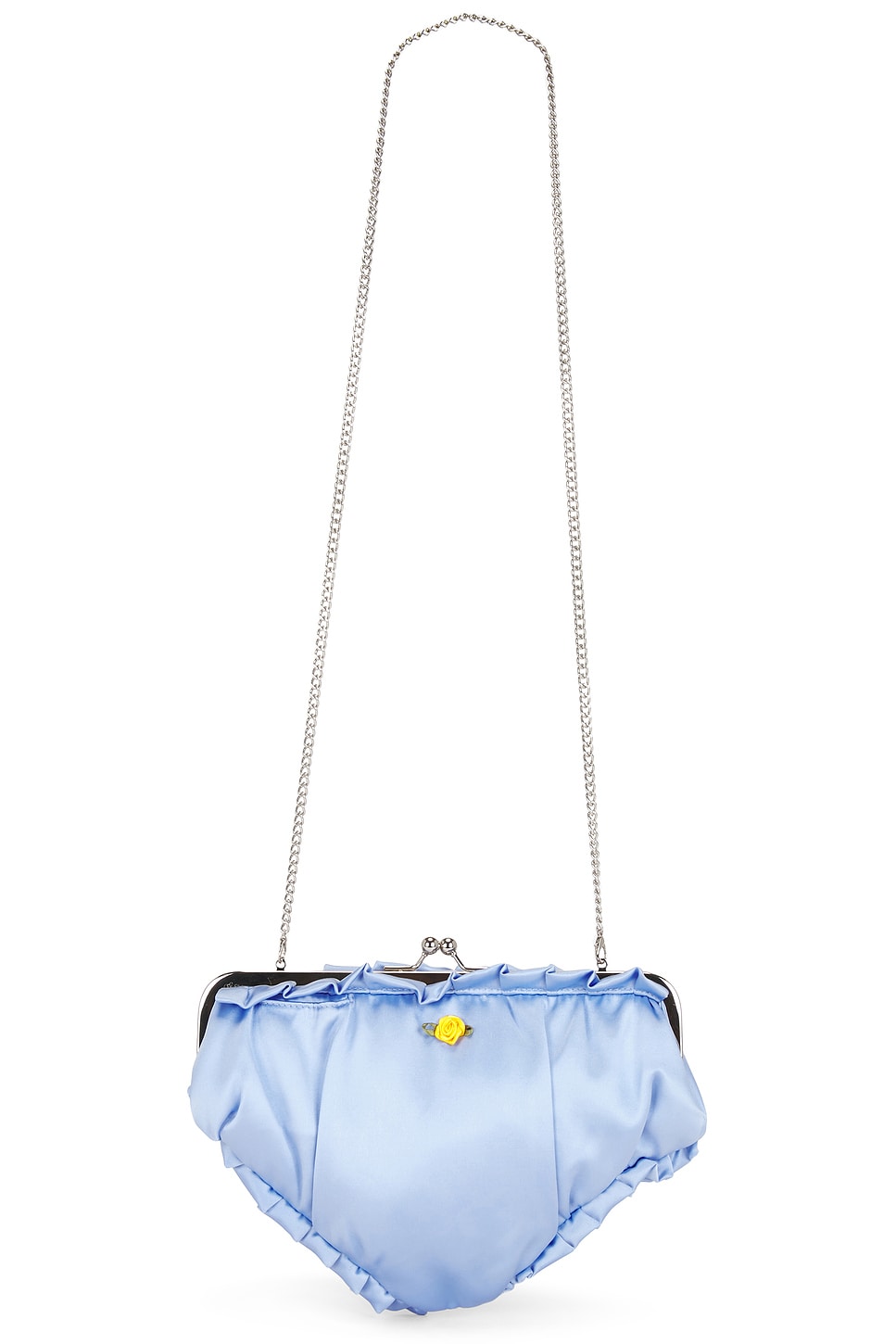 Edie Parker Cheeky Collection Satin Undie Clutch