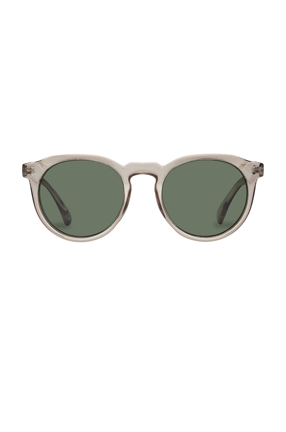 AIRE Nucleus Sunglasses in Stone & Green Mono Polarized