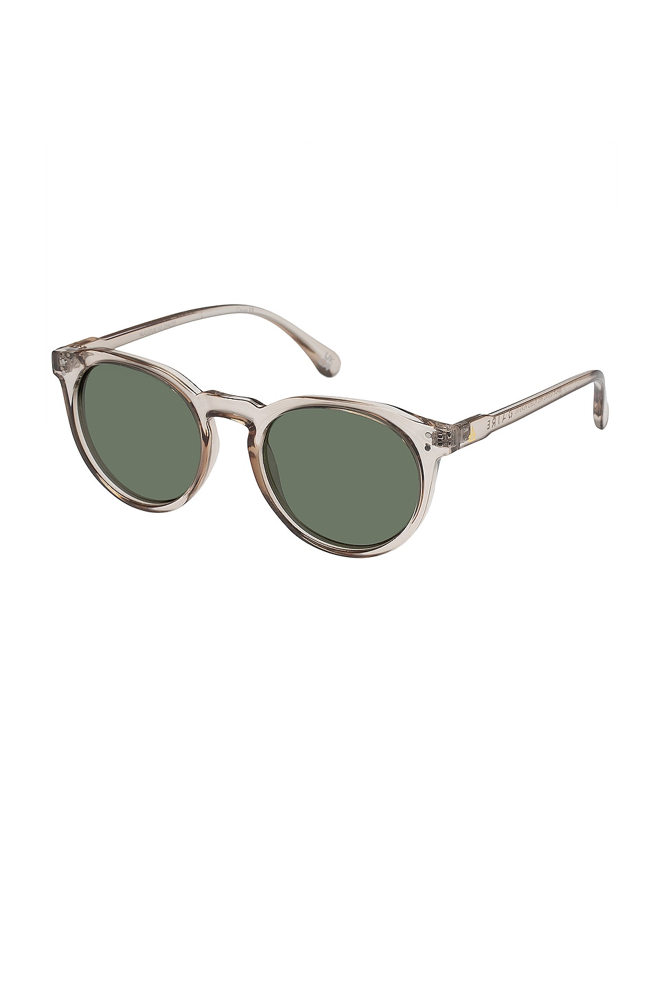AIRE Nucleus Sunglasses in Stone & Green Mono Polarized