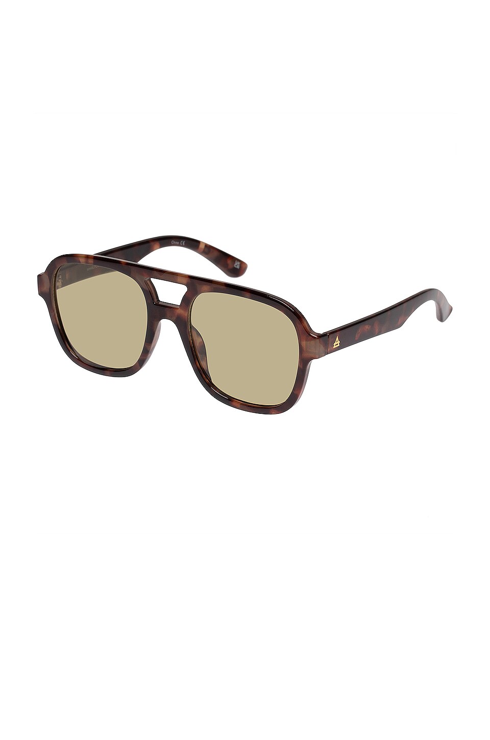 AIRE Whirlpool Sunglasses in Dark Tort & Khaki Tint