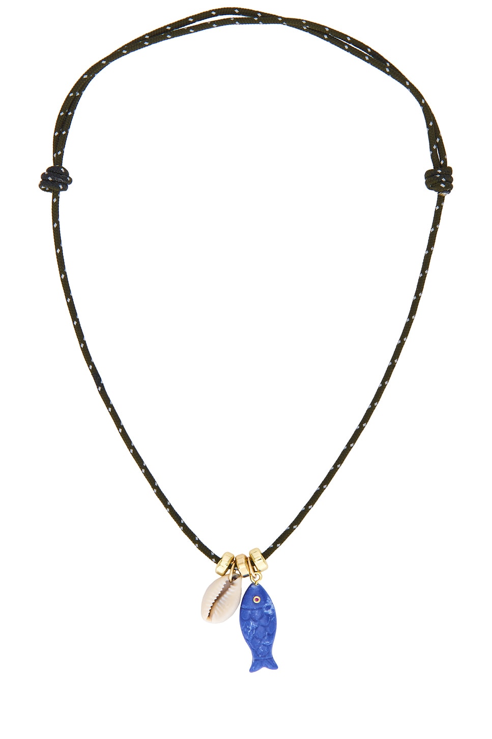 Eliou OLLIE ネックレス - Olive & Blue | REVOLVE