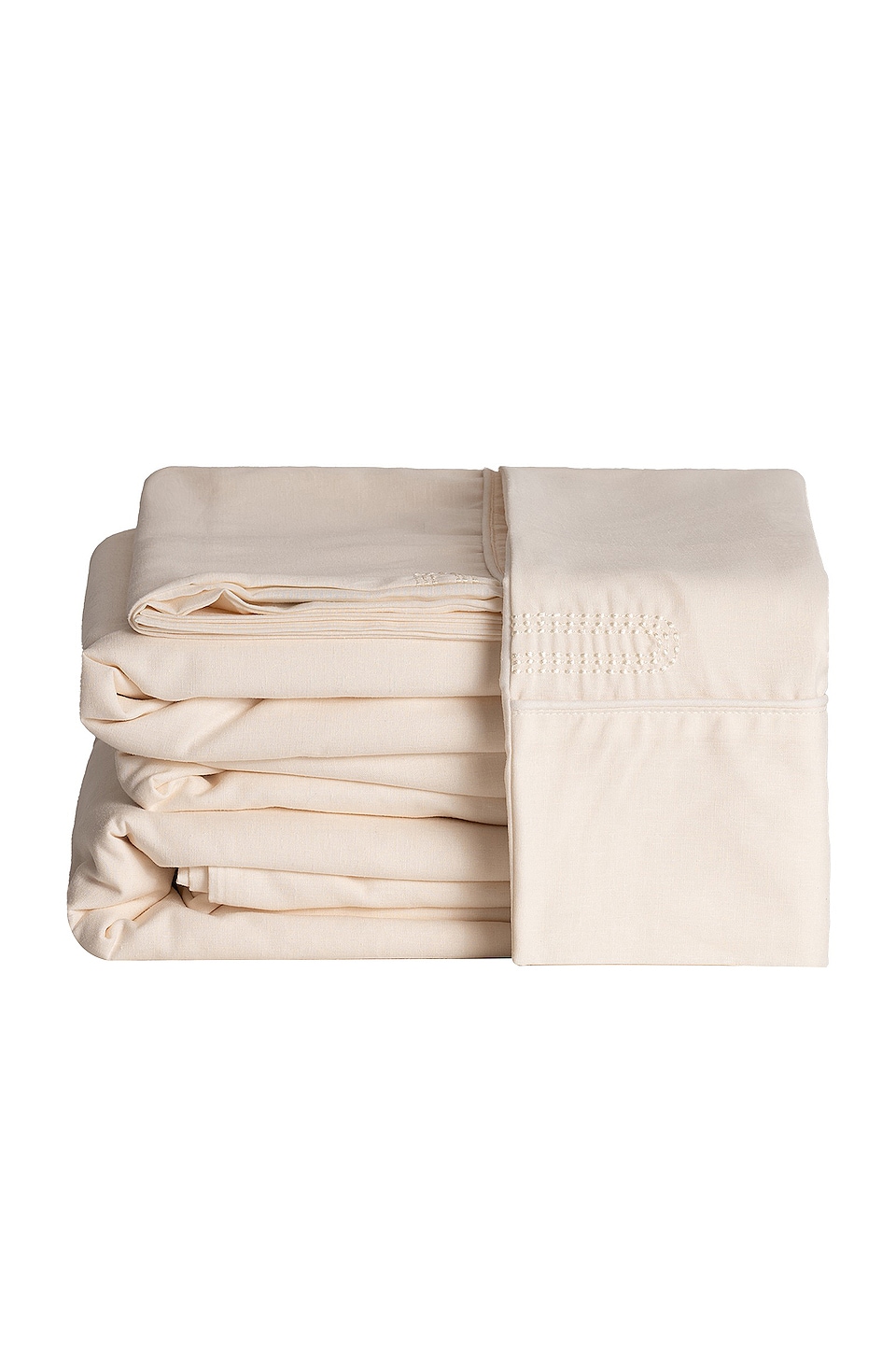 Ettitude Cal King Linen+ Sheet Set in Stone | REVOLVE