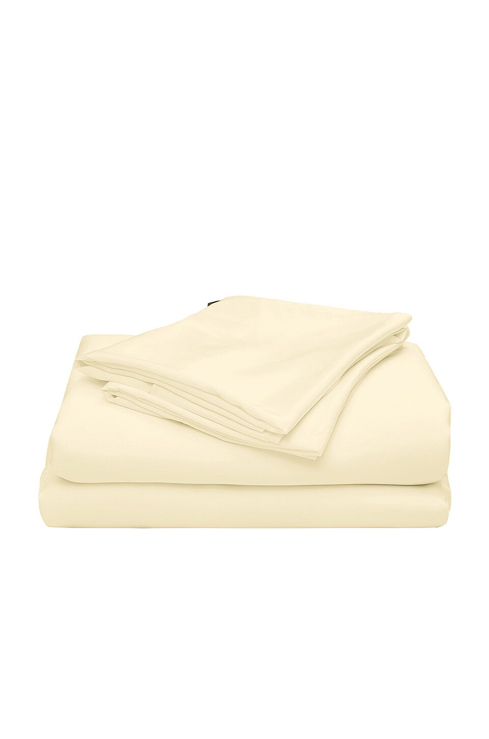 Ettitude Queen Sateen Solid Sheet Set in Butter REVOLVE