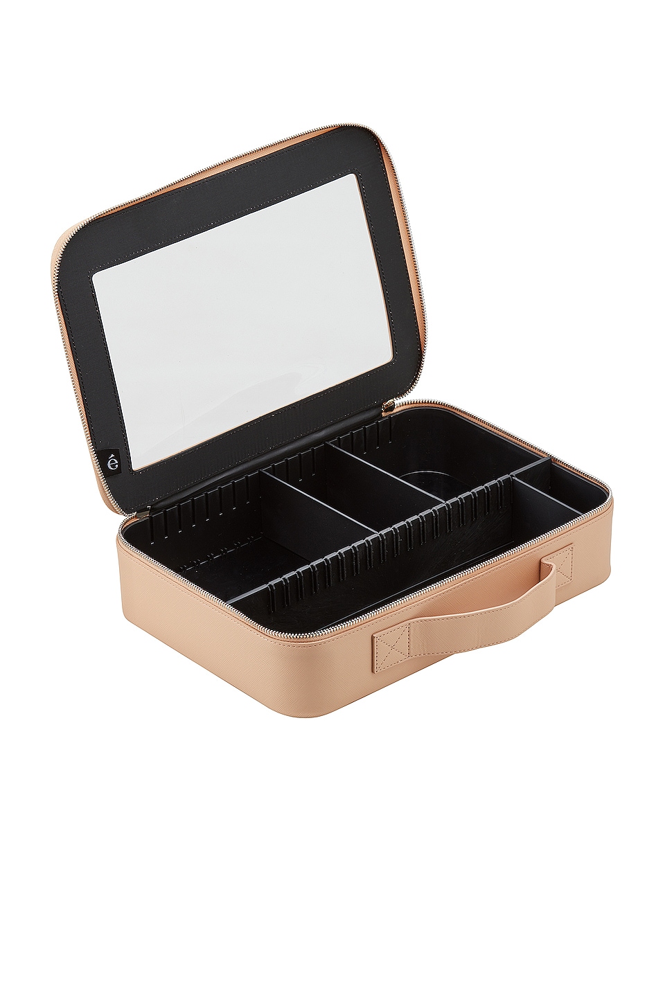 Etoile Collective Clear Makeup Travel Case: Beige