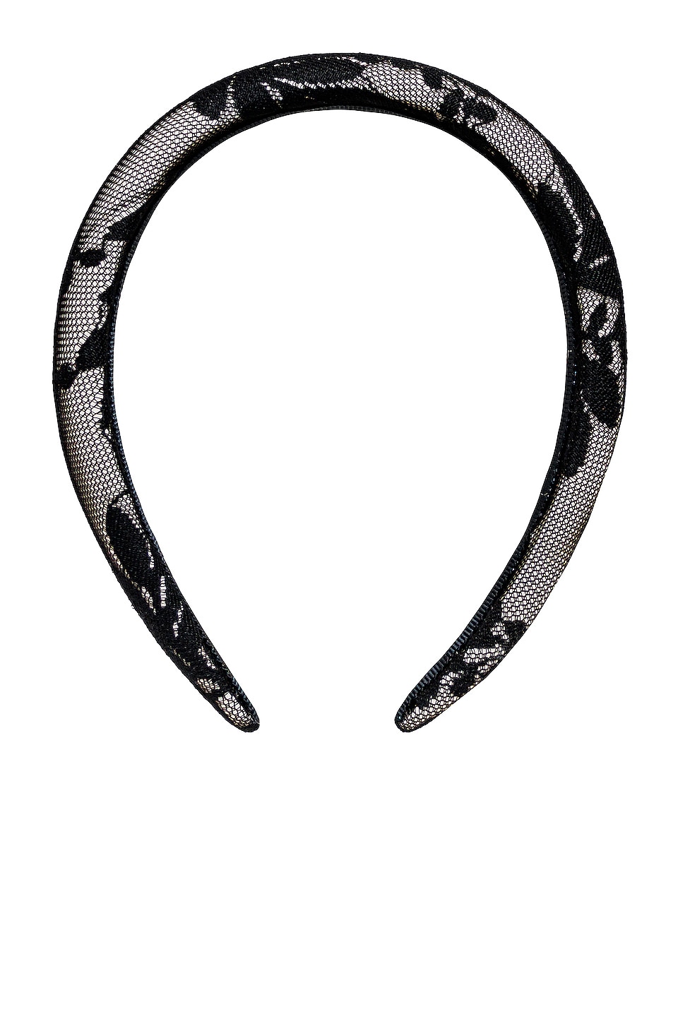 Emi Jay Halo Headband in Black Lace | REVOLVE