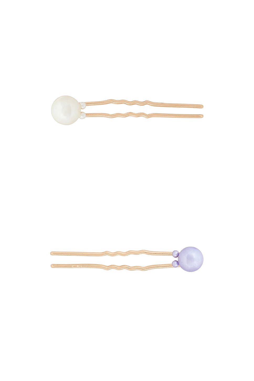 Emi Jay Pearl Pin Set in Wedding Cake | REVOLVE