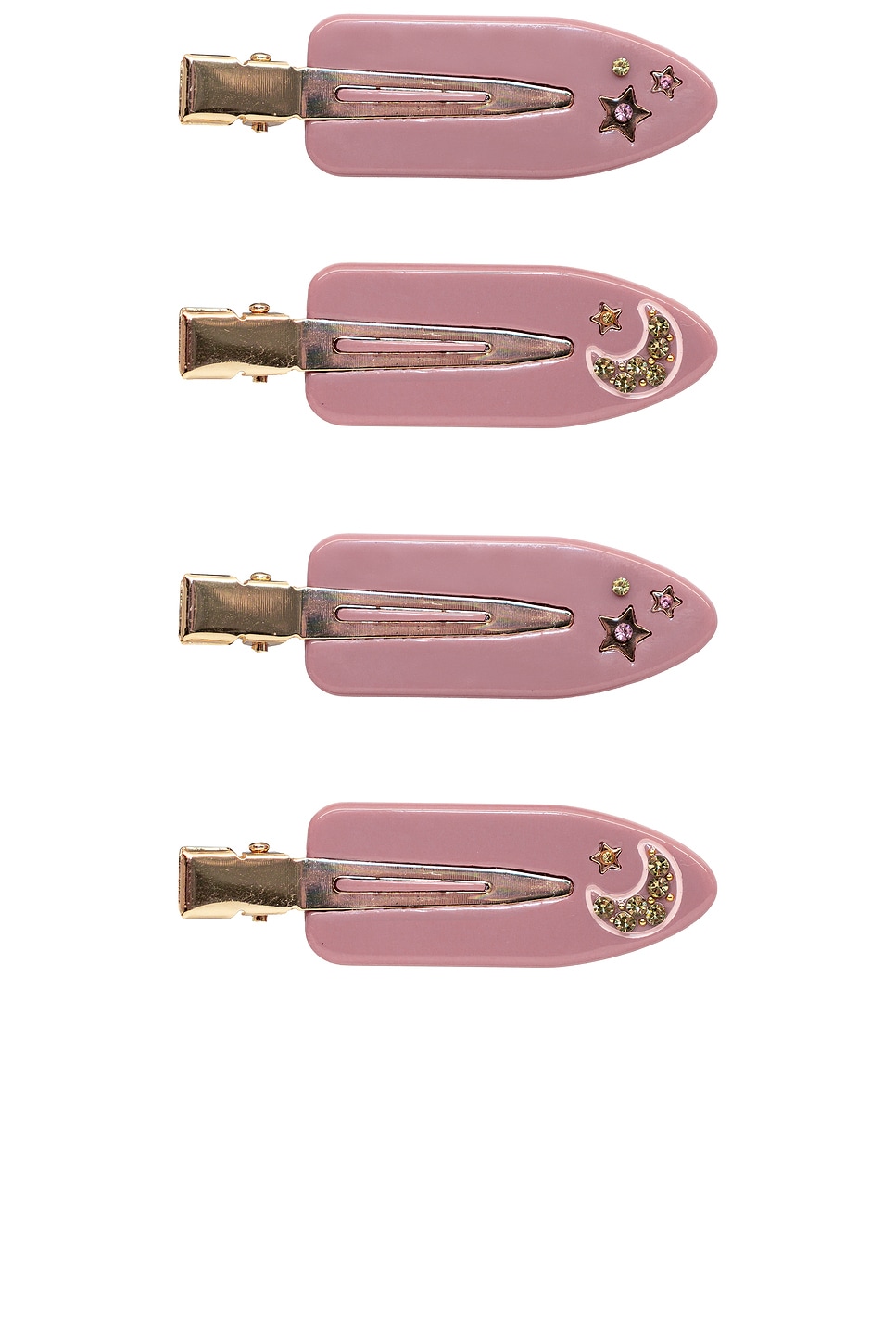 【EMI JAY】Popstar Clips in Cherry Baby Popstar Creaseless Makeup Hair Clips in Cherry Baby ‐ Emi Jay
