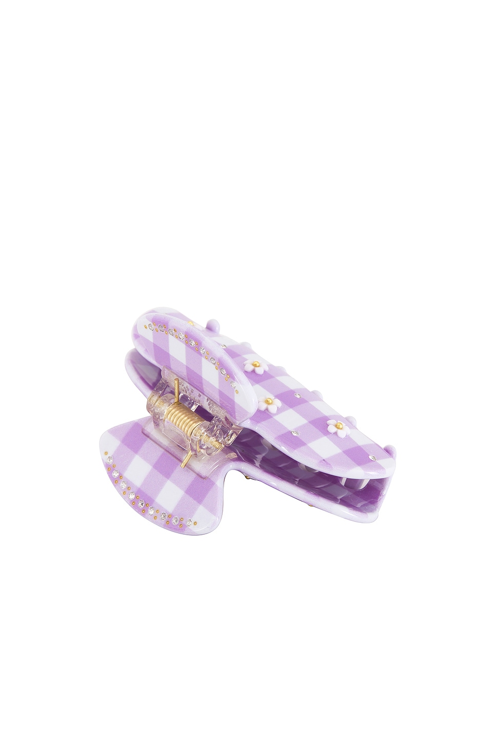 Emi Jay Sweetheart Hair Clip – Daisy Pink Picnic Edition Sweetheart Hair Claw Clip in Daisy Pink Picnic ‐ Emi Jay main image 2