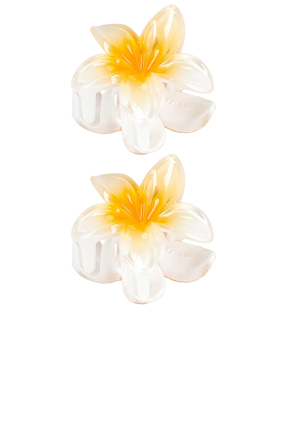 Emi Jay Baby Super Bloom Clip Set in Coconut | REVOLVE