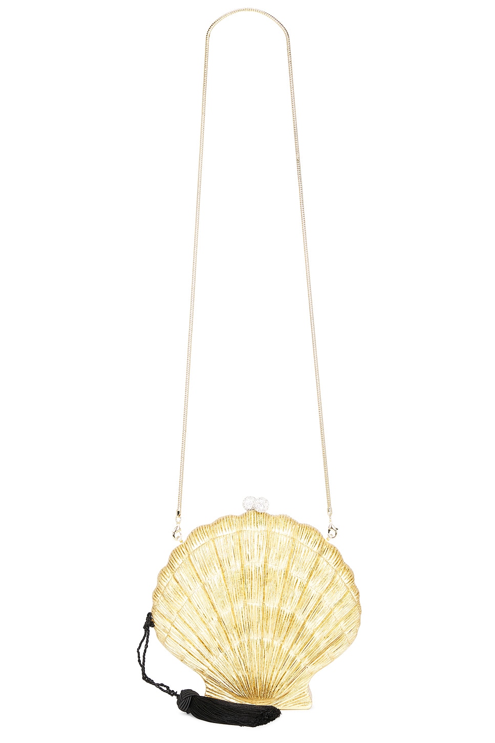 Le Sirenuse Scallop Seashell Evening Clutch
