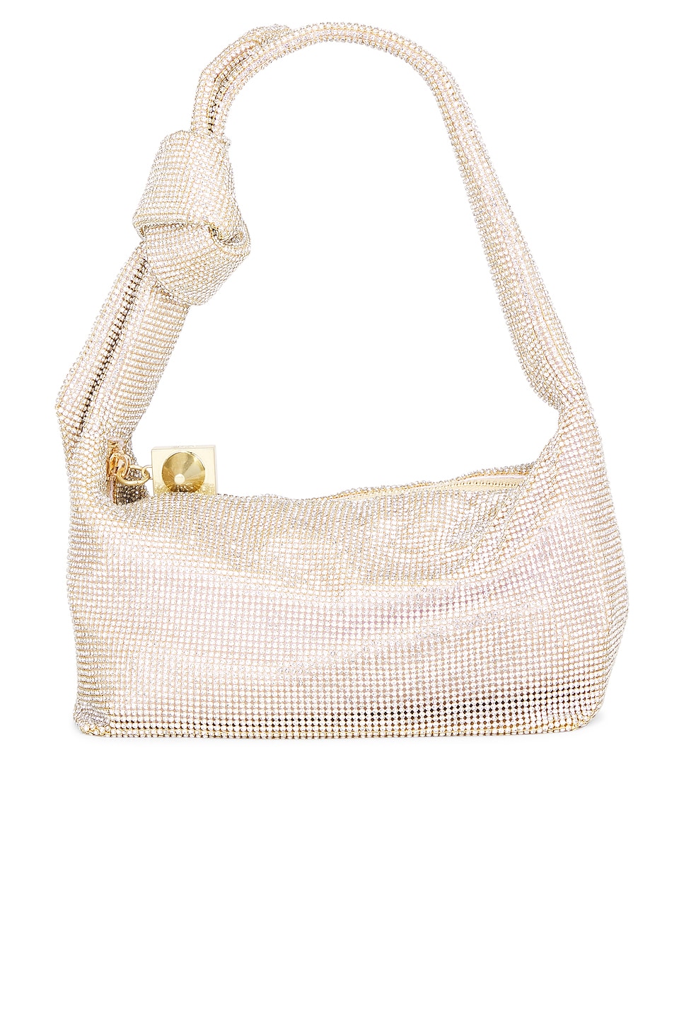 Waverly Crystal Mesh Mini Hobo