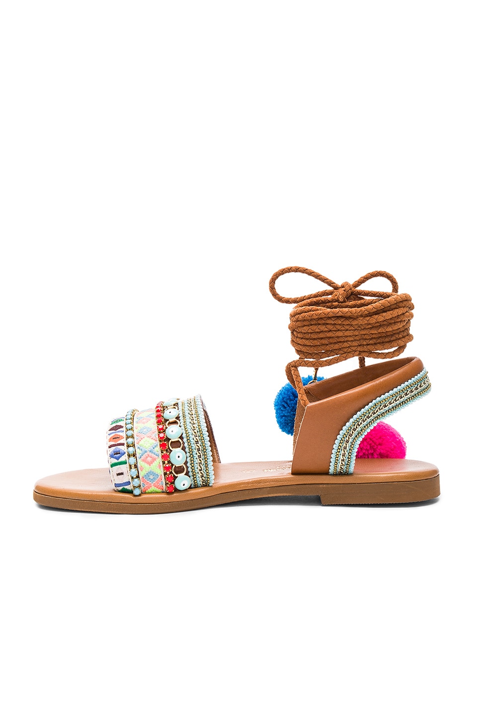 ELINA LINARDAKI La Lover Sandals in Multi | ModeSens