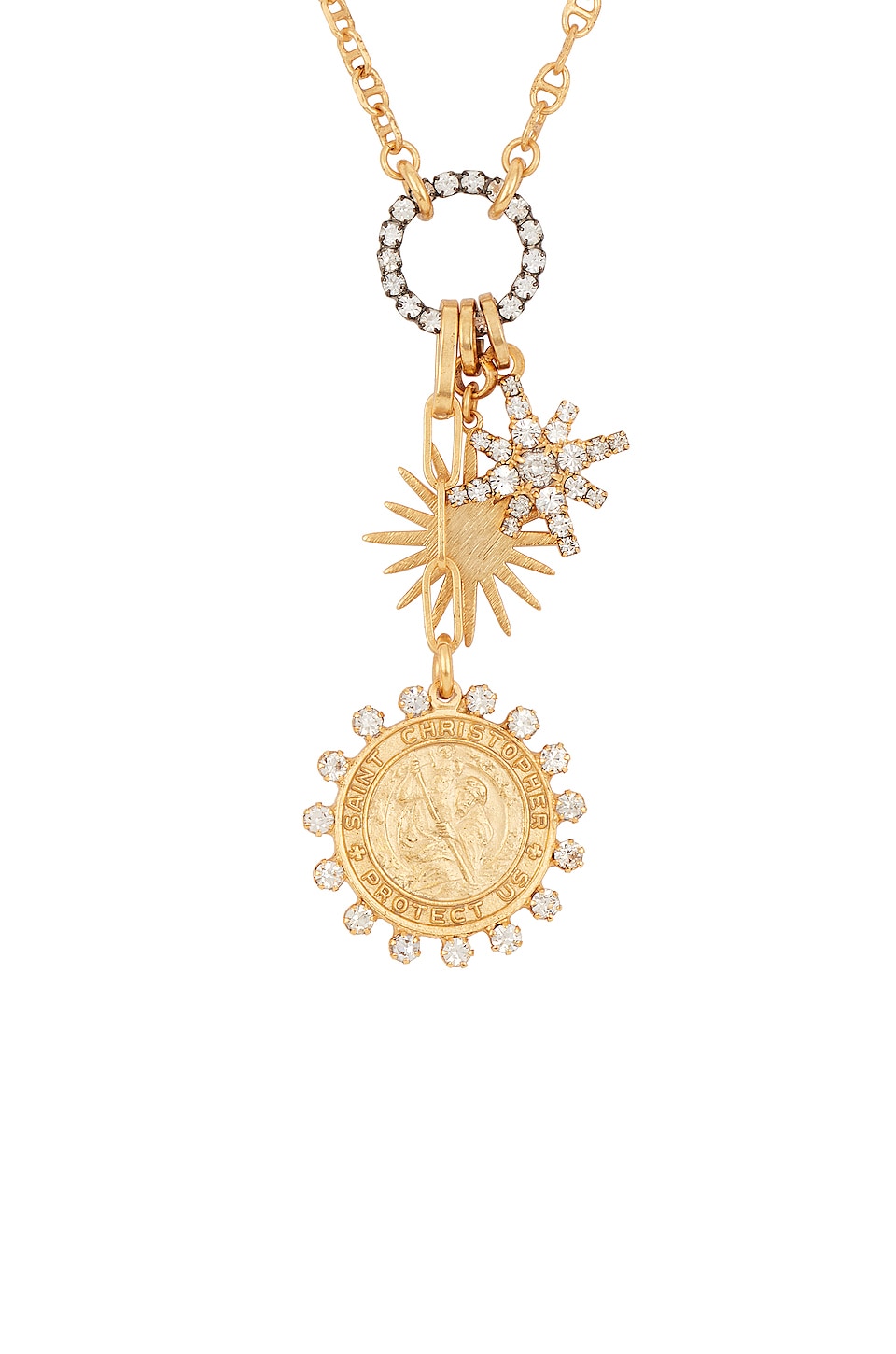 Elizabeth Cole Roxanne Necklace in Golden Glow