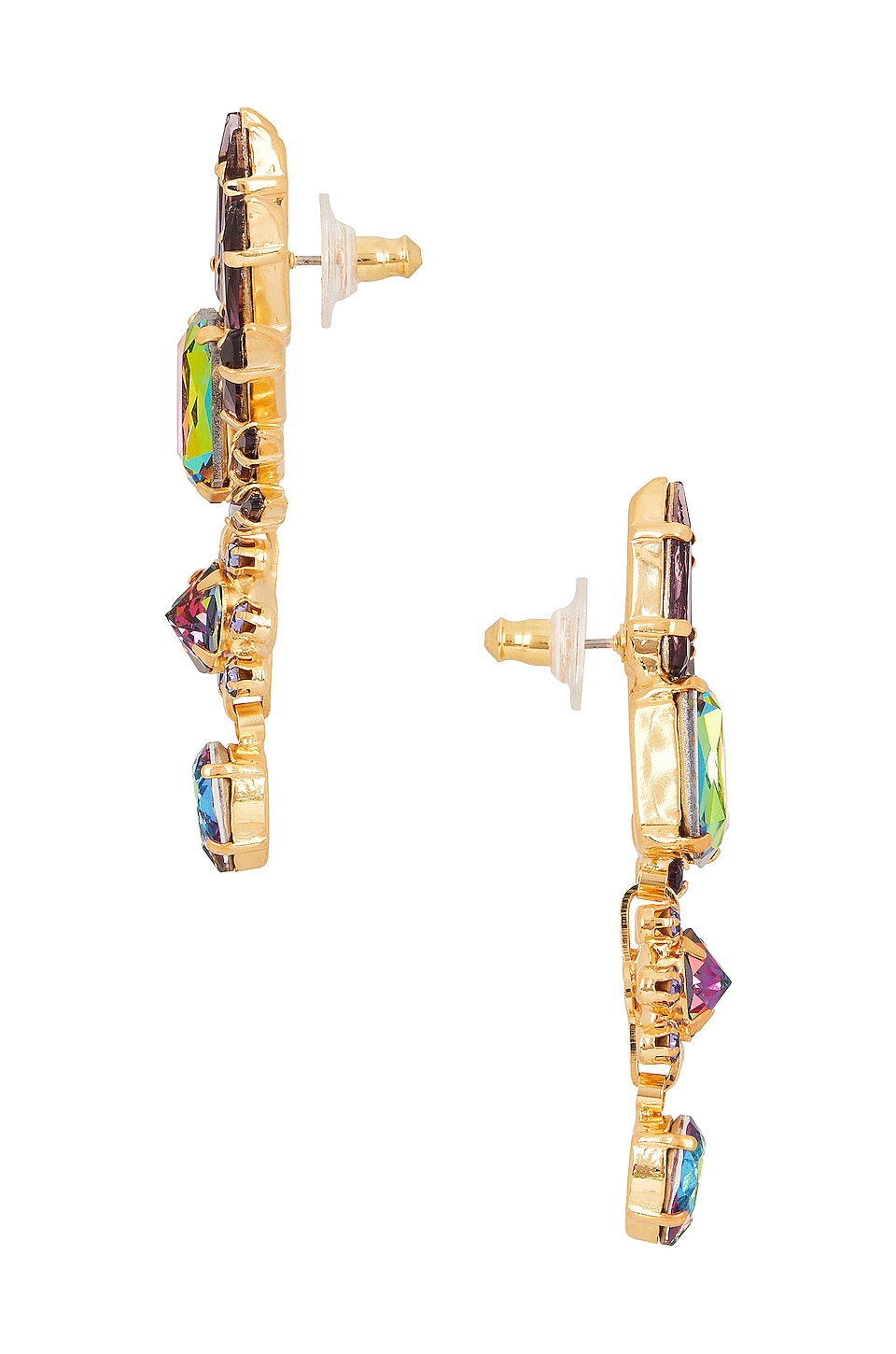 Elizabeth Cole Abrielle Earrings in Purple