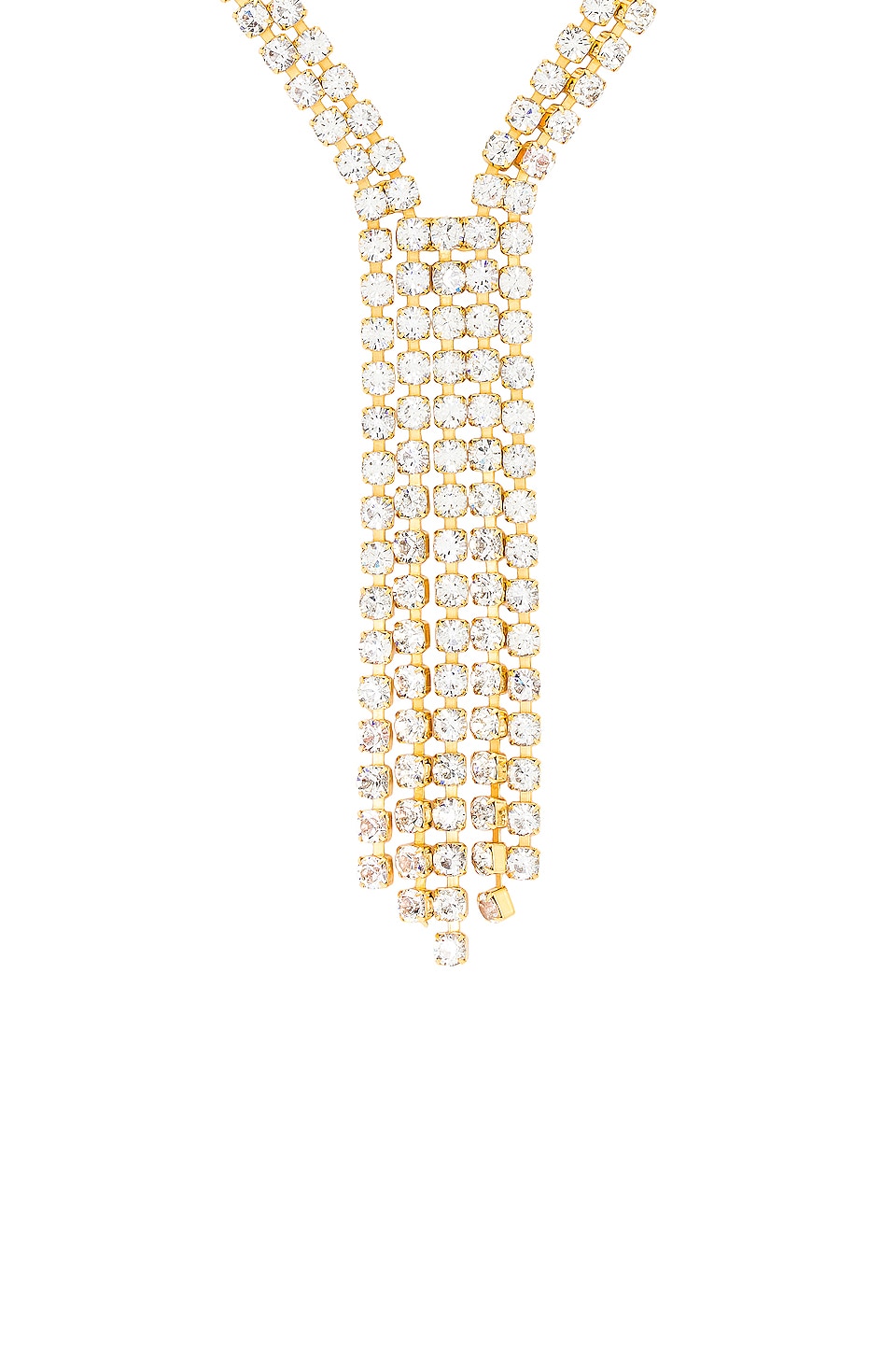 Elizabeth Cole x REVOLVE Barb Necklace in Crystal