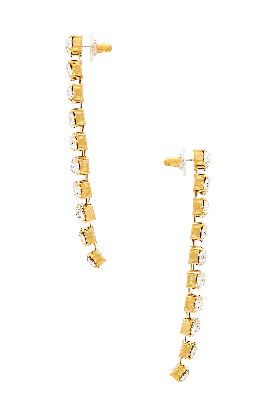 Elizabeth Cole Julita Earrings in Crystal