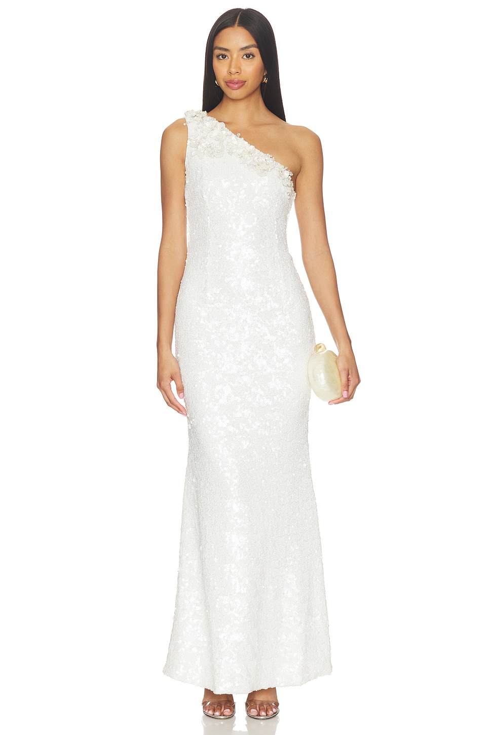 Alessia One Shoulder Gown - thumbnail 2
