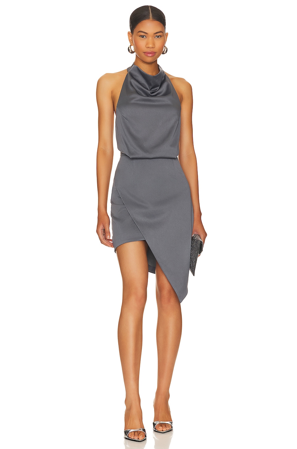 ELLIATT Camo Dress in Charcoal REVOLVE