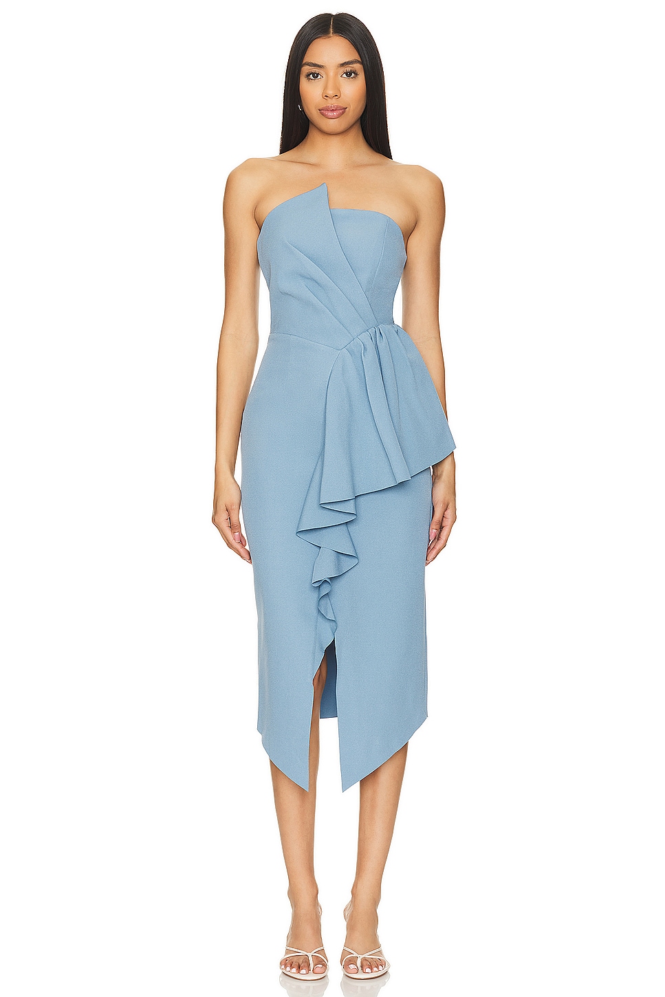 ELLIATT Reception Dress in Cornflower | REVOLVE