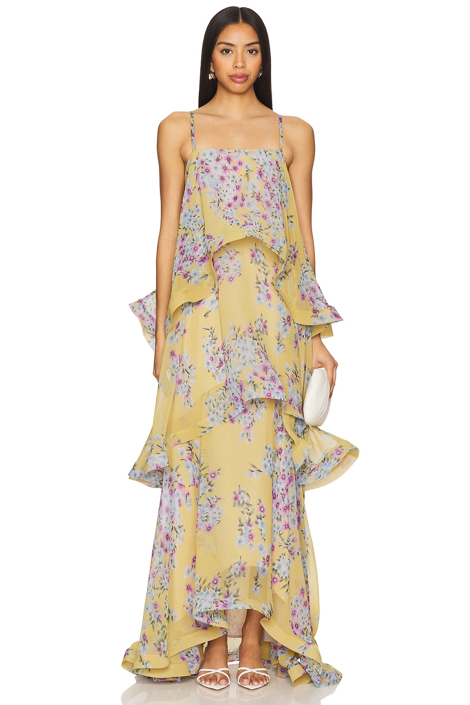 ELLIATT x REVOLVE Armani Maxi Dress in Yellow Floral | REVOLVE ELLIATT x REVOLVE Armani Maxi Dress in Yellow Floral | REVOLVE