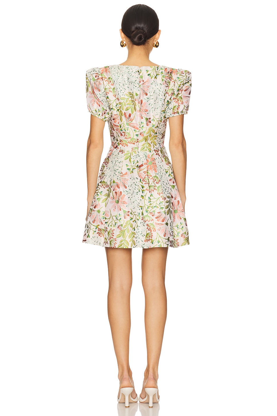 Calaantha Puff Sleeve Mini Dress