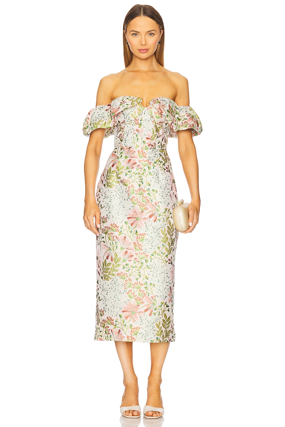 elliatt floral midi dress Floral Muse