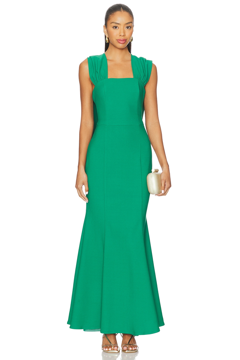 ELLIATT Mira Gown in Forest Green | REVOLVE