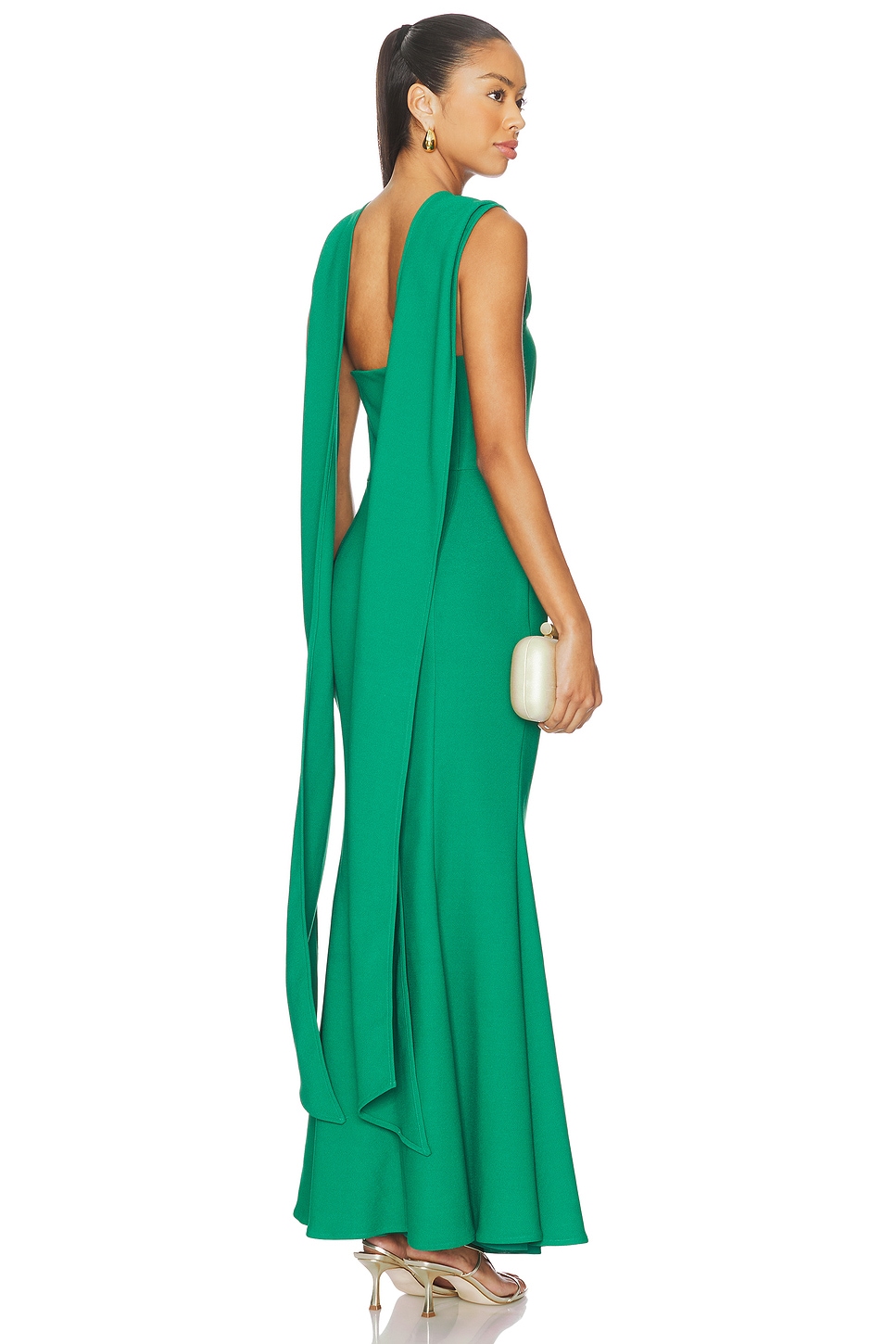 halter blue maxi dress Damsel Reverse Halter Maxi Dress Baby Blue main image 1