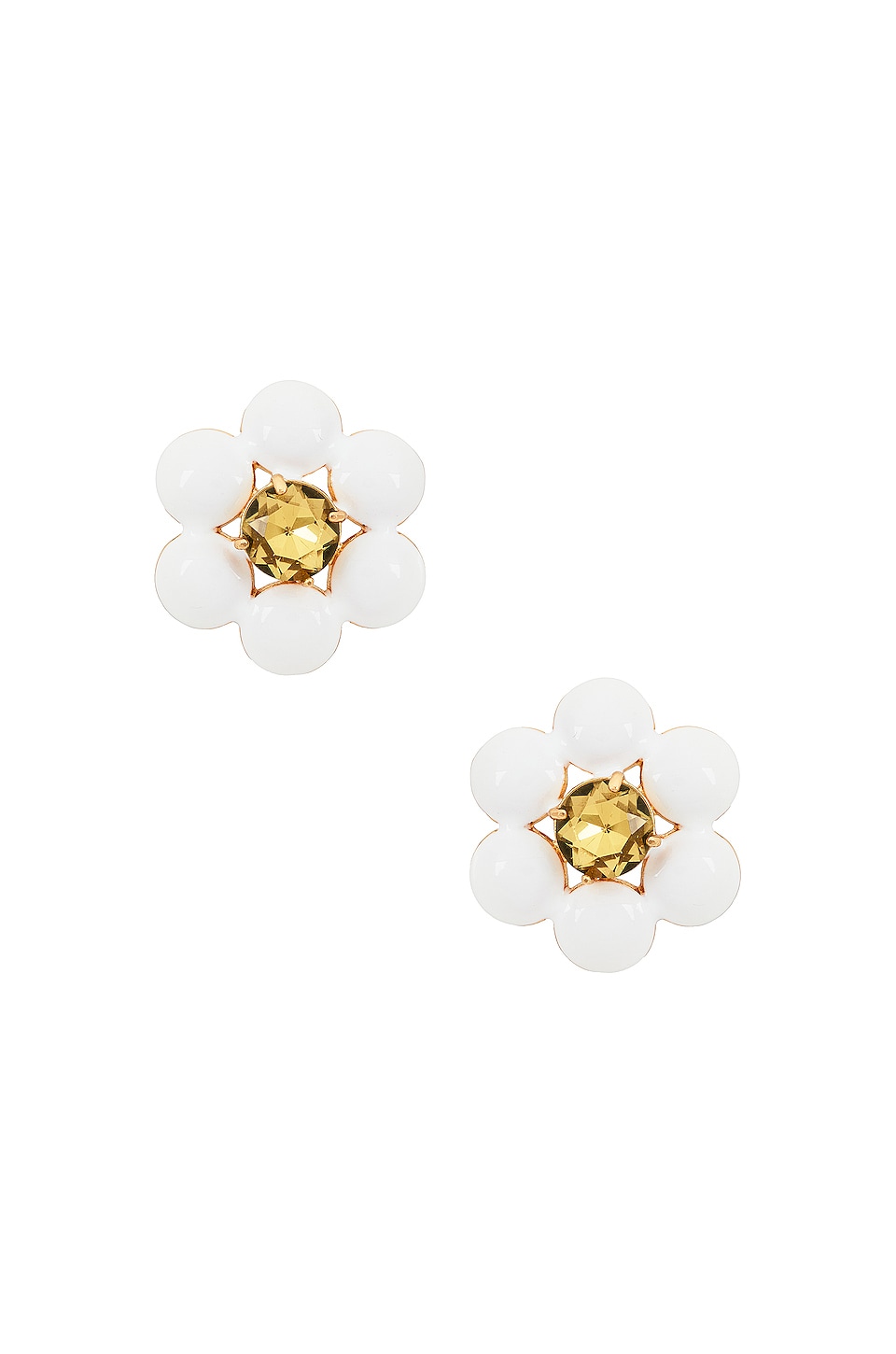 EMMA PILLS Extra Daisy Studs in Gold | REVOLVE