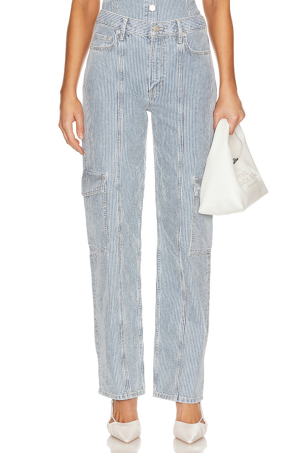 Diana Denim Utility Jeans - Thumbnail 1