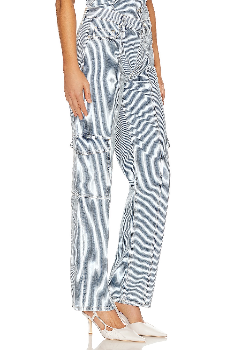 Diana Denim Utility Jeans - Thumbnail 2
