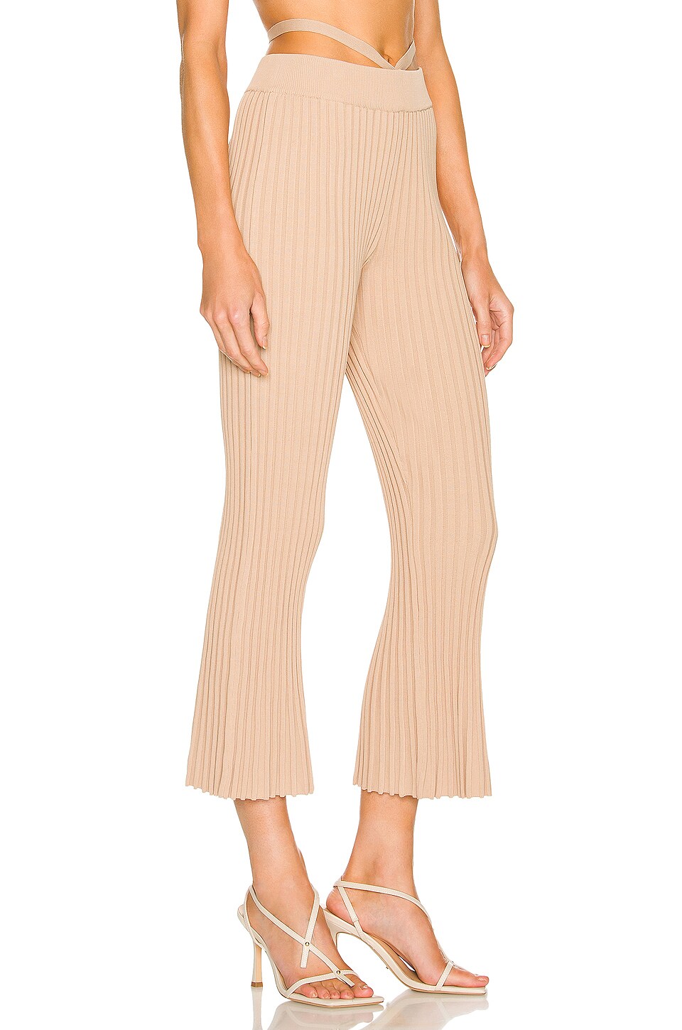 Ena Pelly Maci Knit Pants in Beige