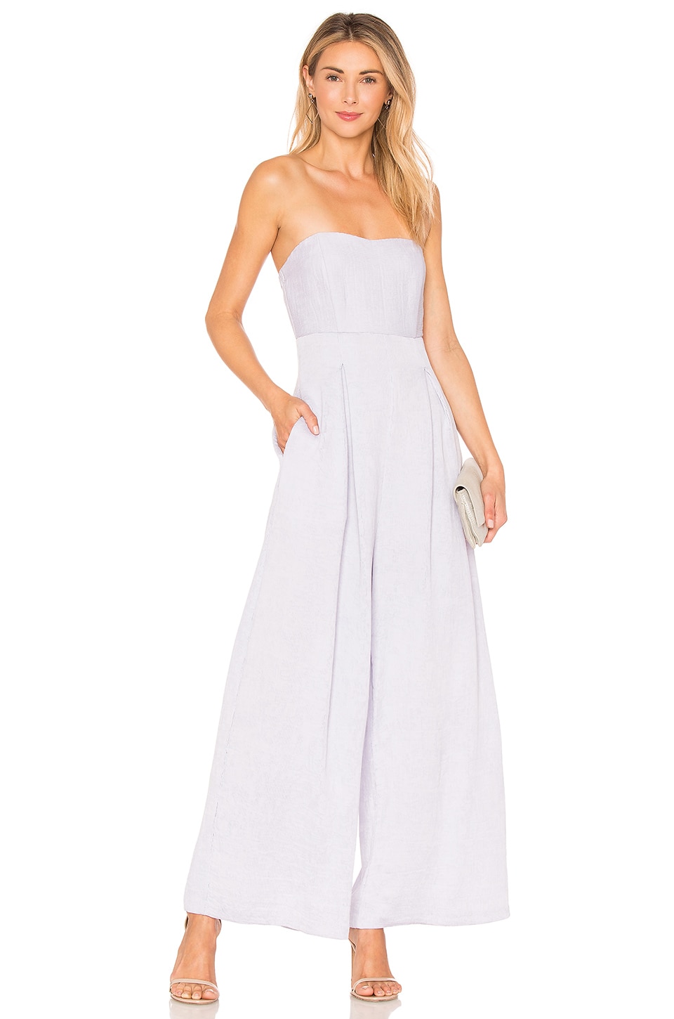 Emerald Strapless Jumpsuit