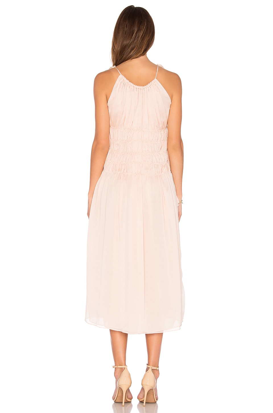 ENDLESS ROSE Strappy Maxi Dress, Blush | ModeSens
